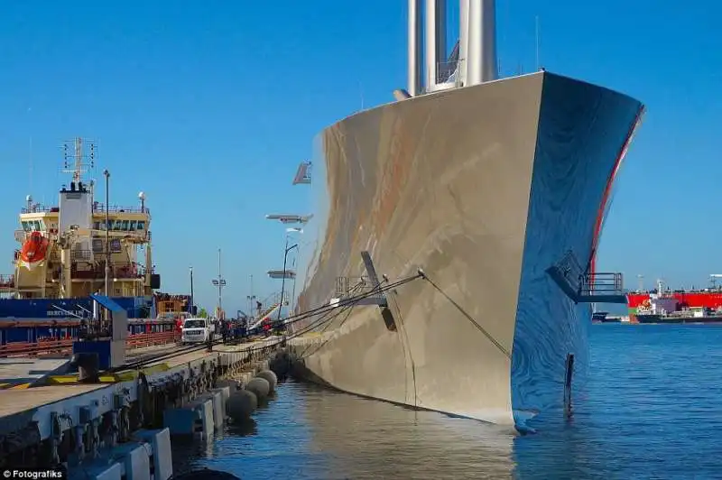 sailing yacht a a  gibilterra