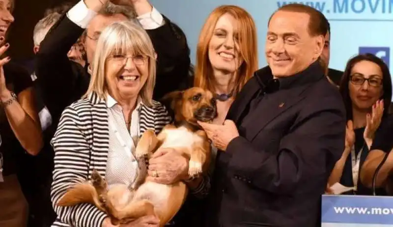 SILVIO BERLUSCONI MICHELA VITTORIA BRAMBILLA MOVIMENTO ANIMALISTA