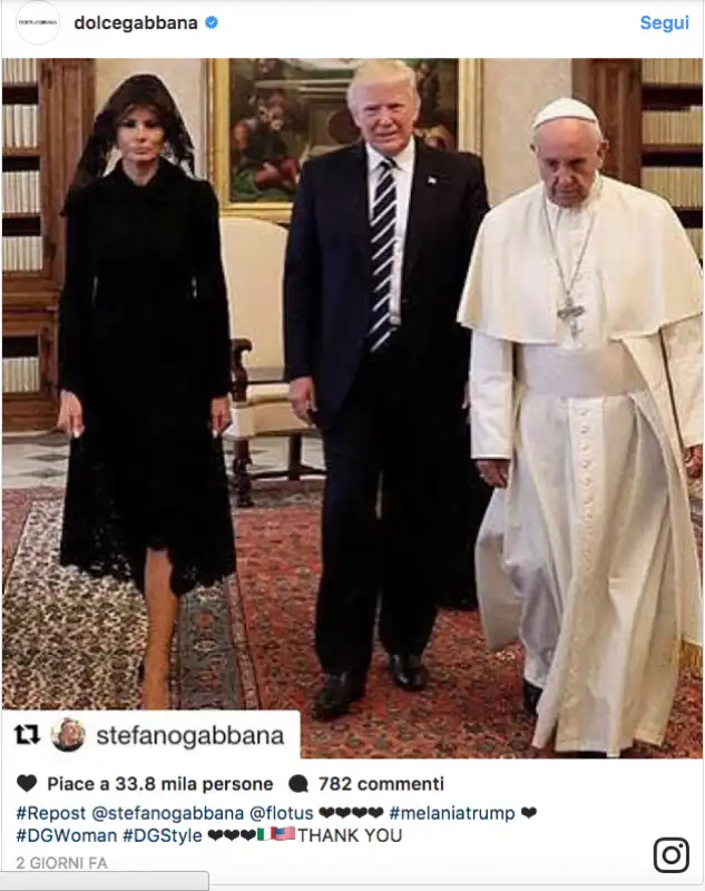 STEFANO GABBANA TRUMP