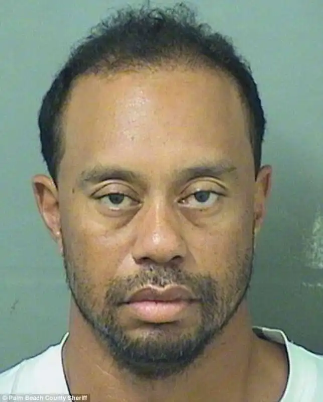 tiger woods arrestato per guida in stato di ebbrezza