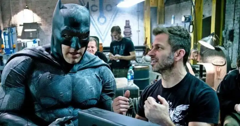 zack snyder con ben affleck