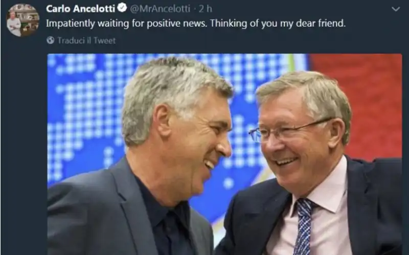 ancelotti e ferguson