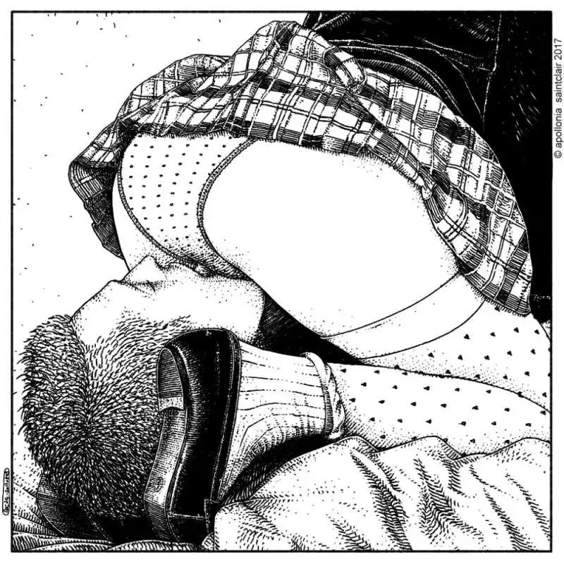 apollonia saintclair cunnilingus 3