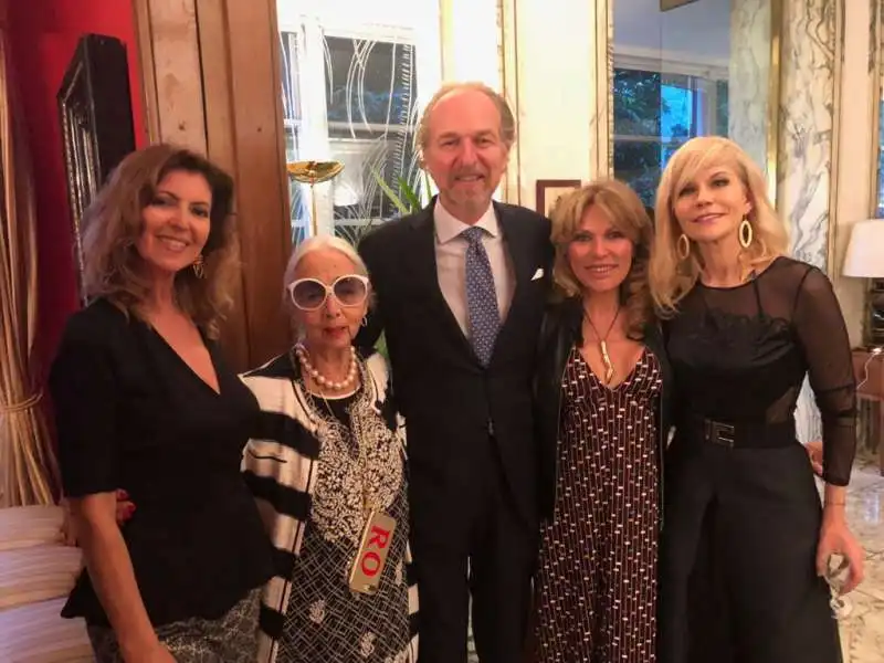 cenacolo alessandra repini, rossana orlandi, arturo artom, simonetta de gresy, maria paola cecchetto