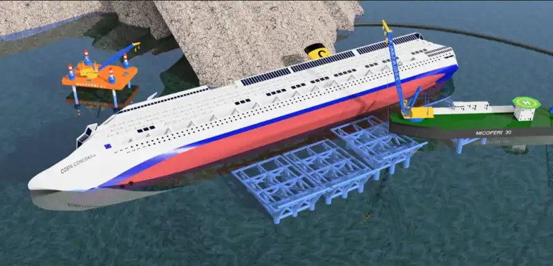 costa concordia parbuckling 