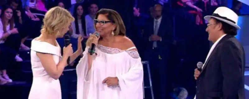 de filippi con al bano romina