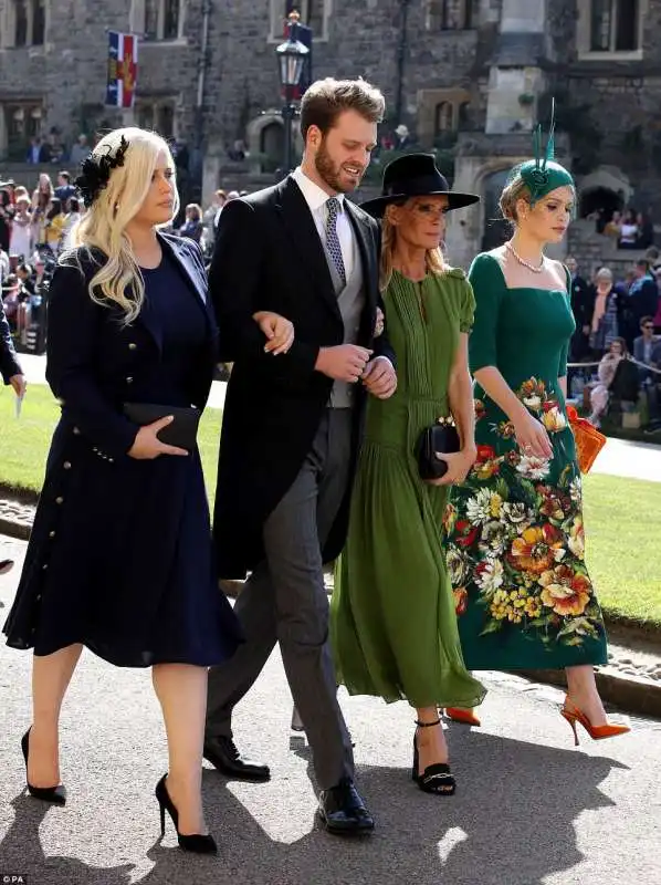 eliza spencer, louis spencer, victoria aitken and kitty spencer  