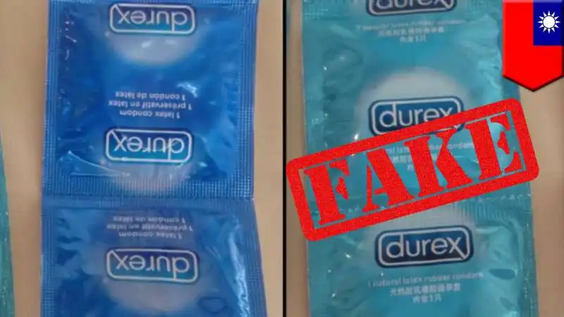 fake condoms