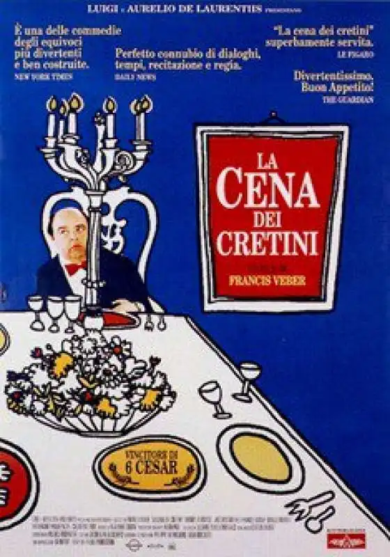 FILM E PAROLACCE - LA CENA DEI CRETINI