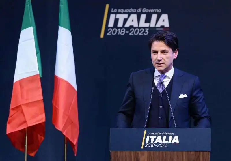 giuseppe conte foto lapresse