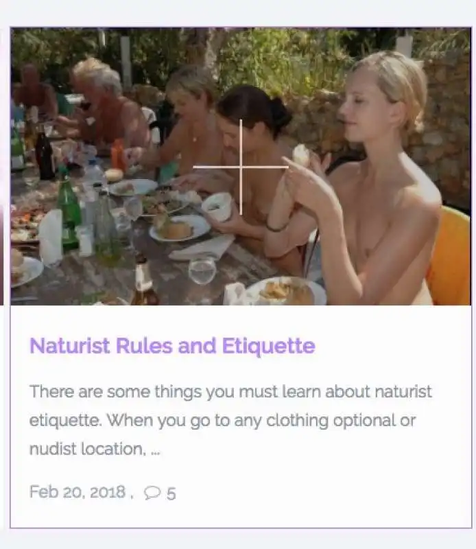 IL BNB DEI NATURISTI