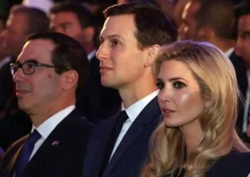 ivanka trump e jared kushner a gerusalemme