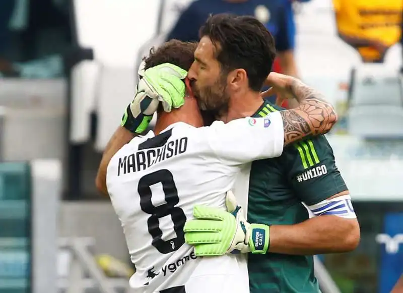 L'ultima partita di Buffon con la maglia della Juve