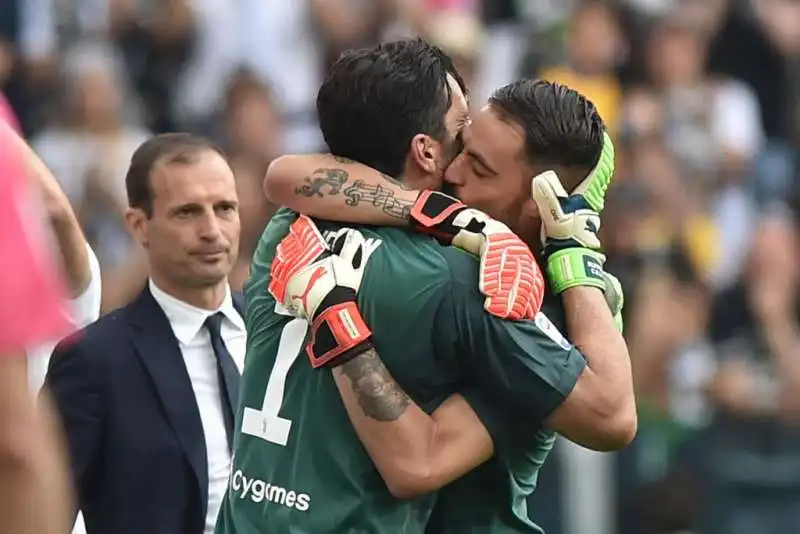 L'ultima partita di Buffon con la maglia della Juve