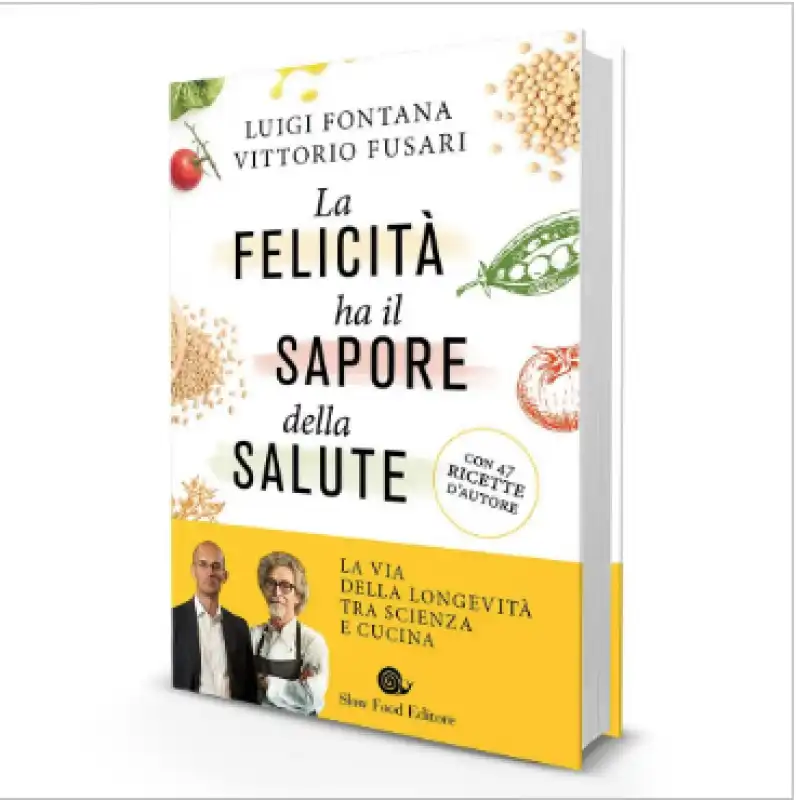 la felicità ha il sapore della salute cover