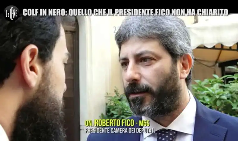 le iene e la colf in nero a casa di roberto fico  3