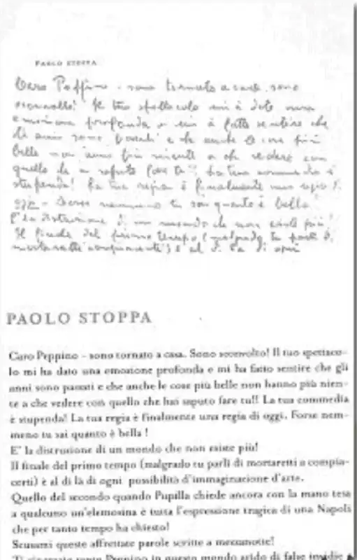 lettera di paolo stoppa a patroni griffi