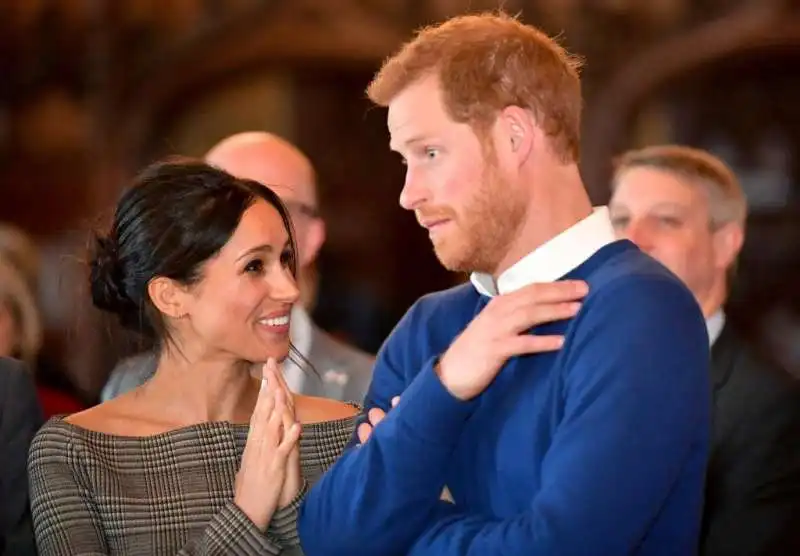 meghan markle con il principe harry