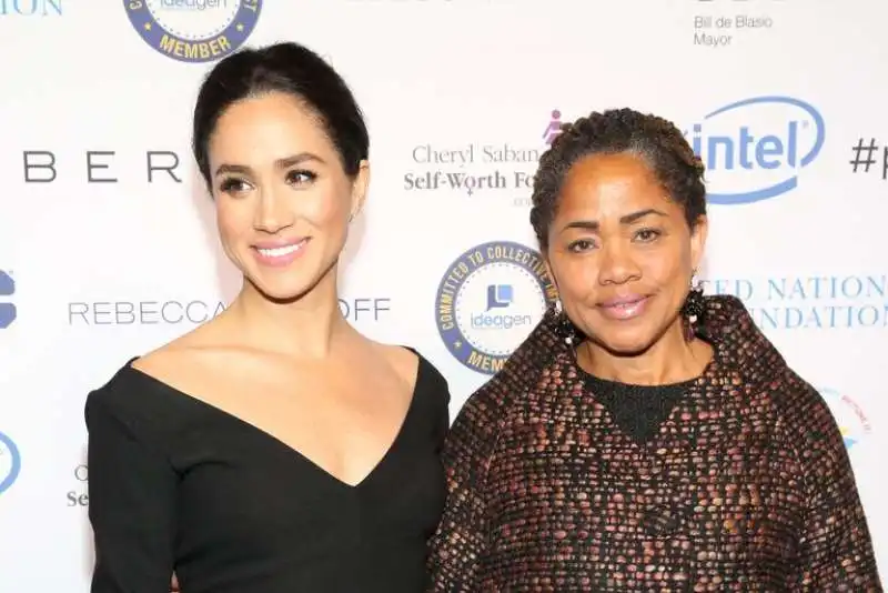 meghan markle e la madre doria ragland