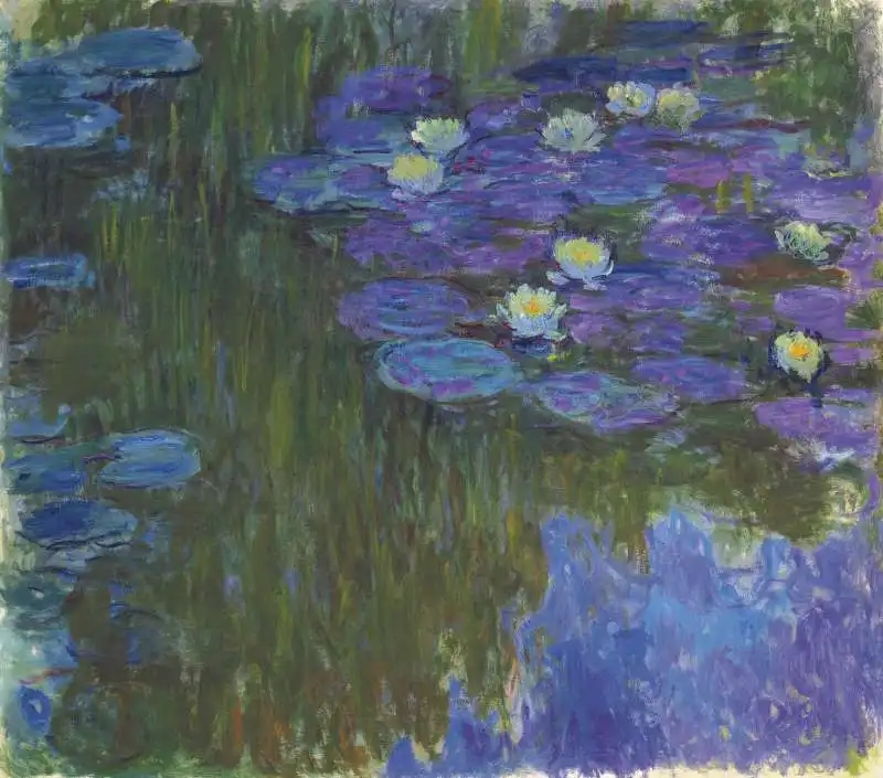 MONET NINFEE DAVID ROCKEFELLER