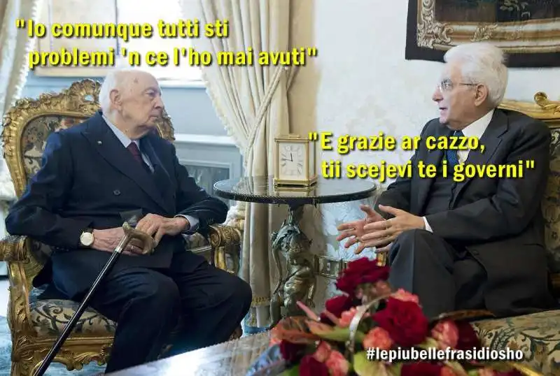 napolitano mattarella