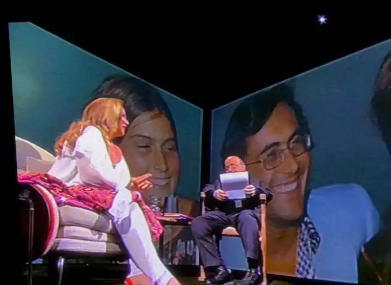 ROMINA POWER E MAURIZIO COSTANZO      