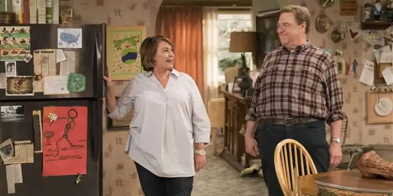 roseanne barr   john goodman pappa e ciccia