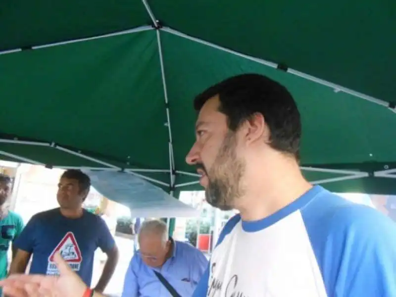 SALVINI AL GAZEBO