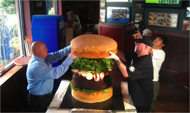 the absolutely ridiculous burger 6