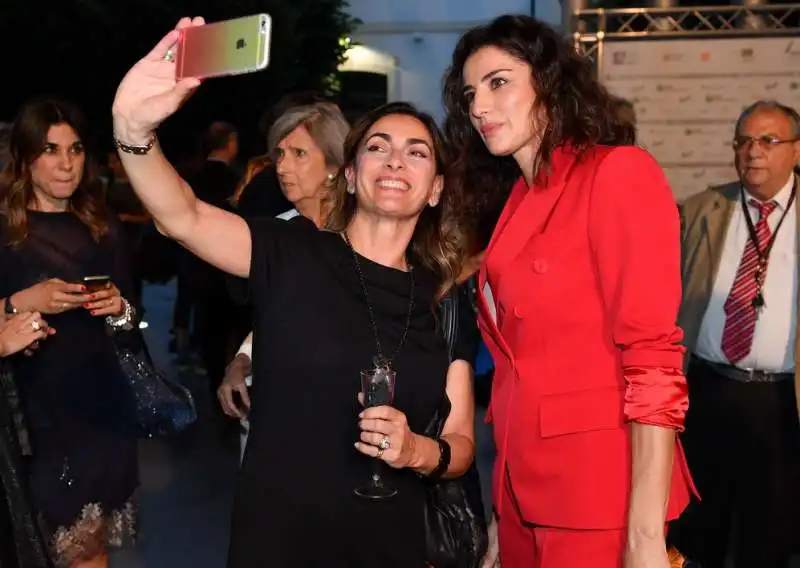 un selfie con luisa ranieri