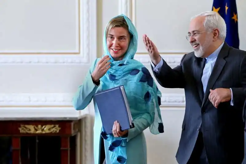 zarif mogherini  