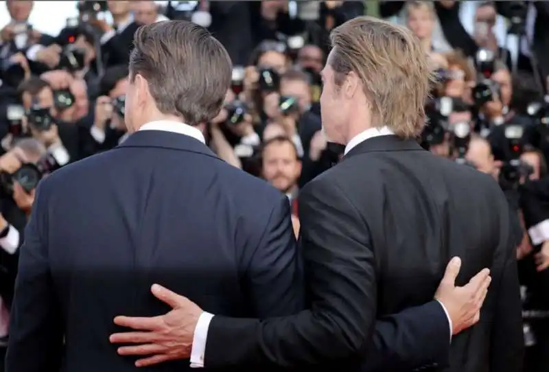 brad pitt e leonardo dicaprio sul red carpet di cannes 4