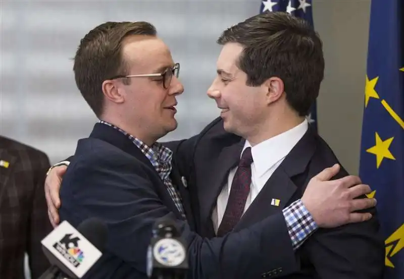 Chasten e Pete Buttigieg      