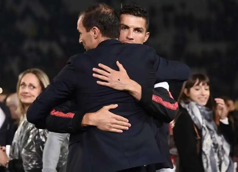 cristiano ronaldo massimiliano allegri