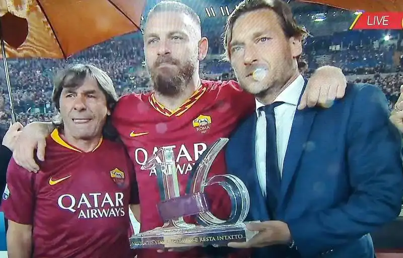 de rossi totti bruno conti