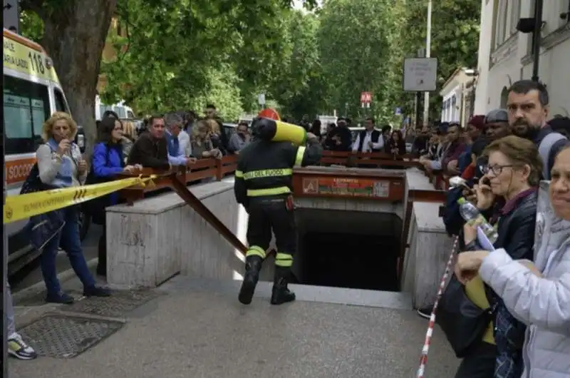 donna muore alla stazione metro lepanto di roma 1