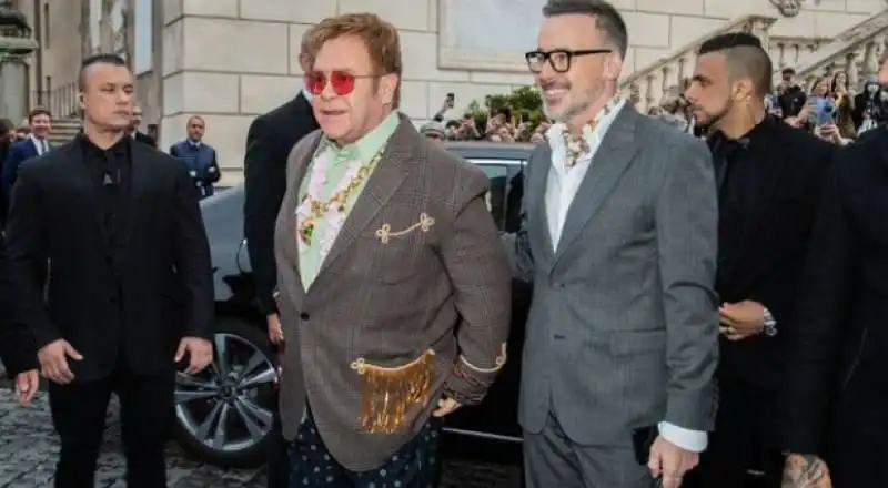 elton john e il marito