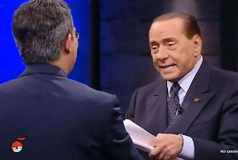 Floris e Berlusconi