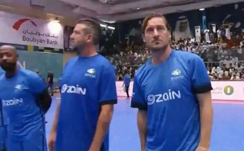 FRANCESCO TOTTI IN KUWAIT