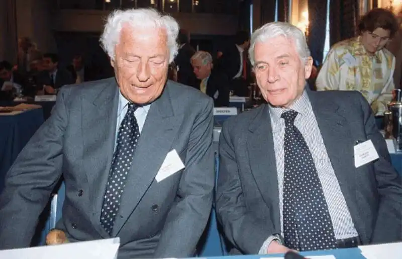 GIANNI AGNELLI E GIANLUIGI GABETTI