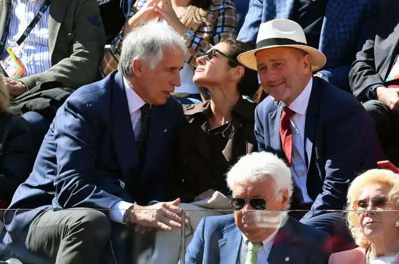 giovanni malagò e angelo binaghi foto mezzelani gmt 04