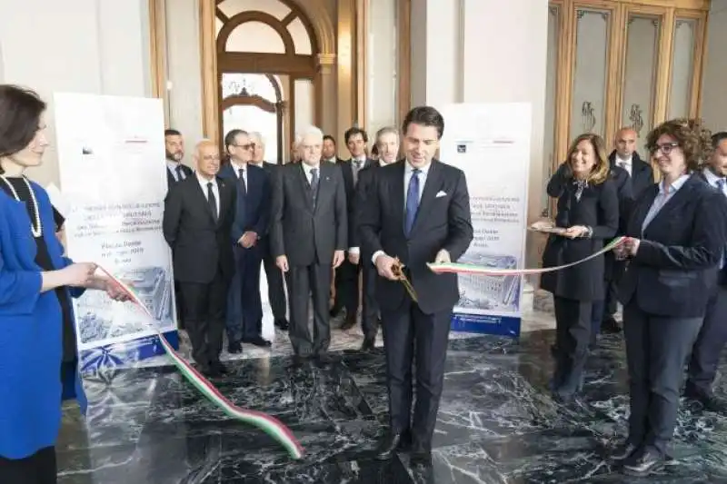 giuseppe conte all'inaugurazione della nuova sede dell'intelligence 3