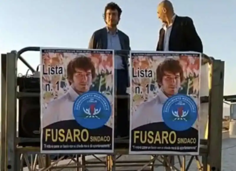 il comizio di diego fusaro a gioia tauro