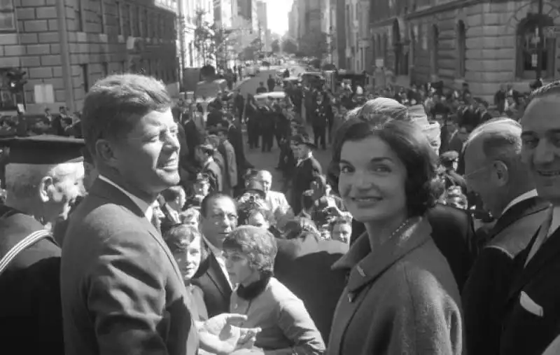 jacqueline kennedy e jack nel 1960