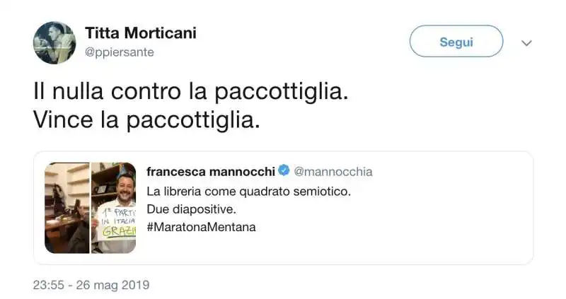 la libreria di salvini vista da twitter 10