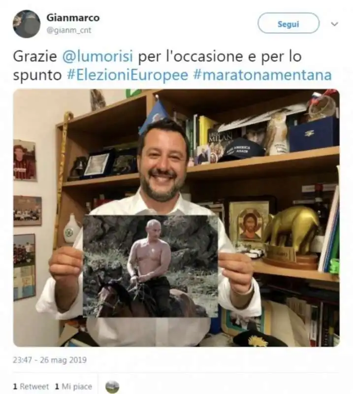 la libreria di salvini vista da twitter 4