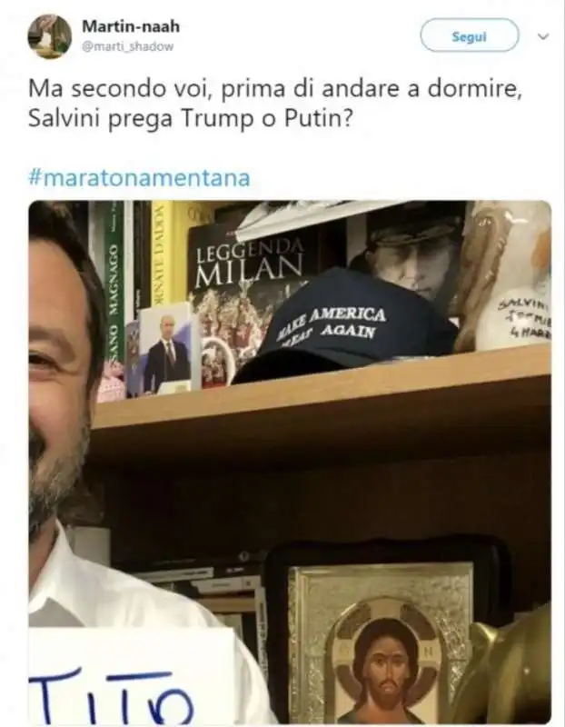 la libreria di salvini vista da twitter 5