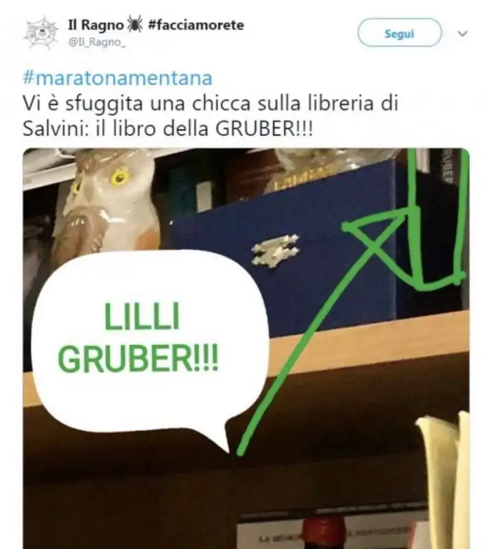 la libreria di salvini vista da twitter 7