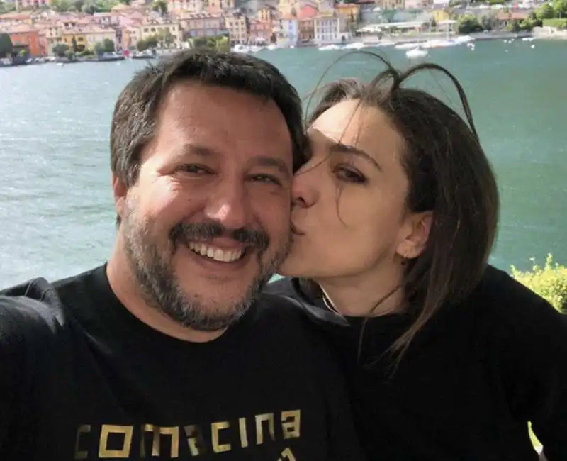 MATTEO SALVINI FRANCESCA VERDINI