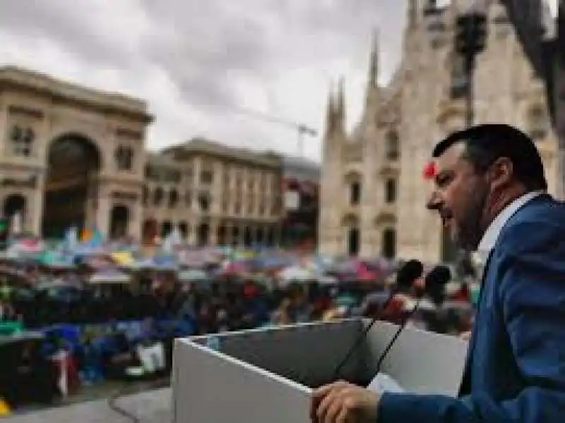 matteo   salvini sovranisti a milano